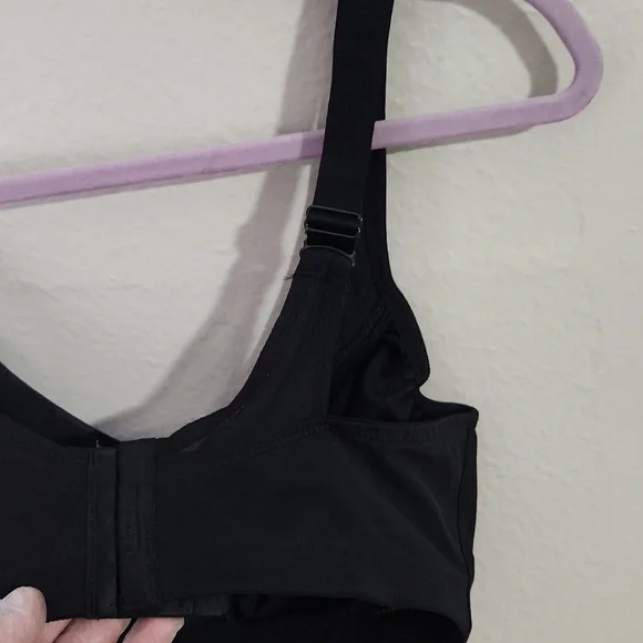 GLAMORISE Size 38D. Women's Black Bra - Picture 5 of 11